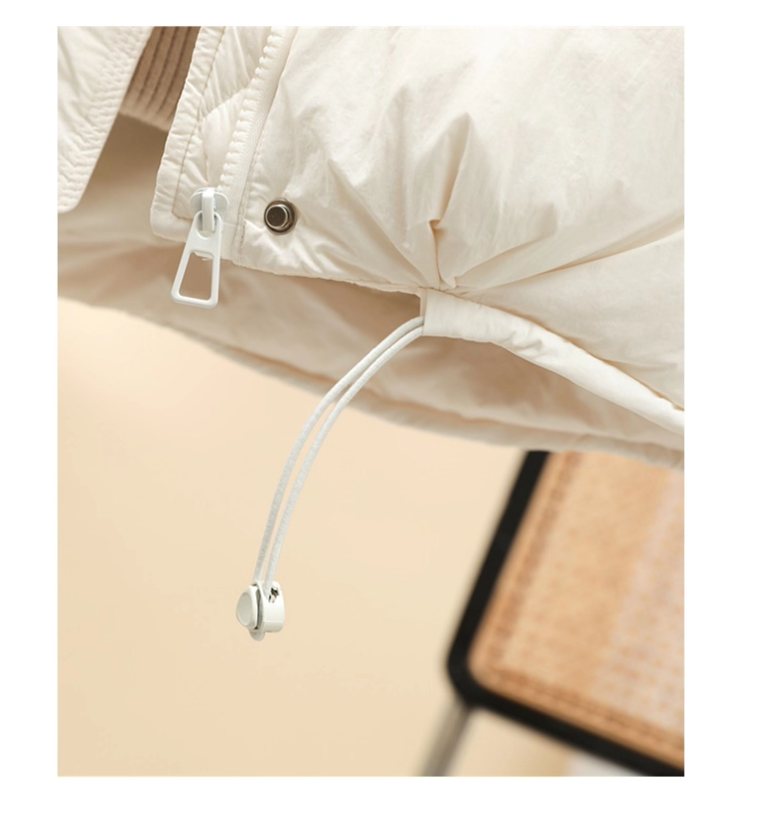 白鴨絨羽絨馬甲輕薄百搭坎肩背心