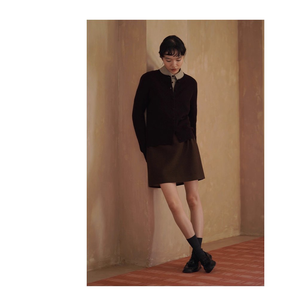 搭配公式含羊毛呢料A字後牛筋鬆緊高腰顯瘦短款半身裙女,搭配公式含羊毛呢料A字後牛筋鬆緊高腰顯瘦短款半身裙女,HBEW2024,搭配公式含羊毛呢料A字後牛筋鬆緊高腰顯瘦短款半身裙女,A字裙型,羊毛混紡