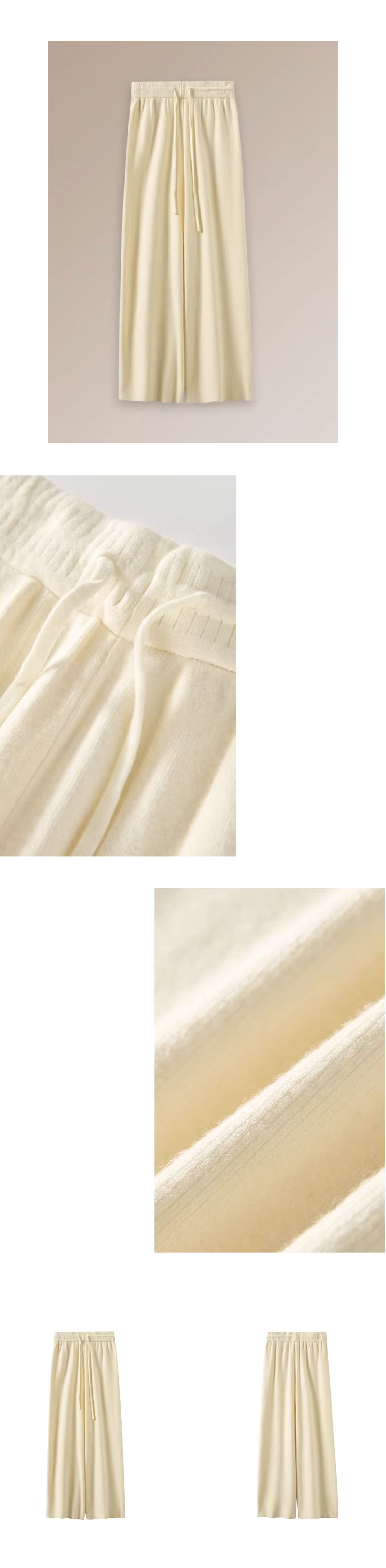 溫柔鬆弛寬鬆高支羊毛混紡高腰鬆緊針織褲顯瘦通勤長褲,溫柔鬆弛寬鬆高支羊毛混紡高腰鬆緊針織褲顯瘦通勤長褲,HBEW3044,溫柔鬆弛寬鬆高支羊毛混紡高腰鬆緊針織褲顯瘦通勤長褲,闊腿寬褲,羊毛混紡