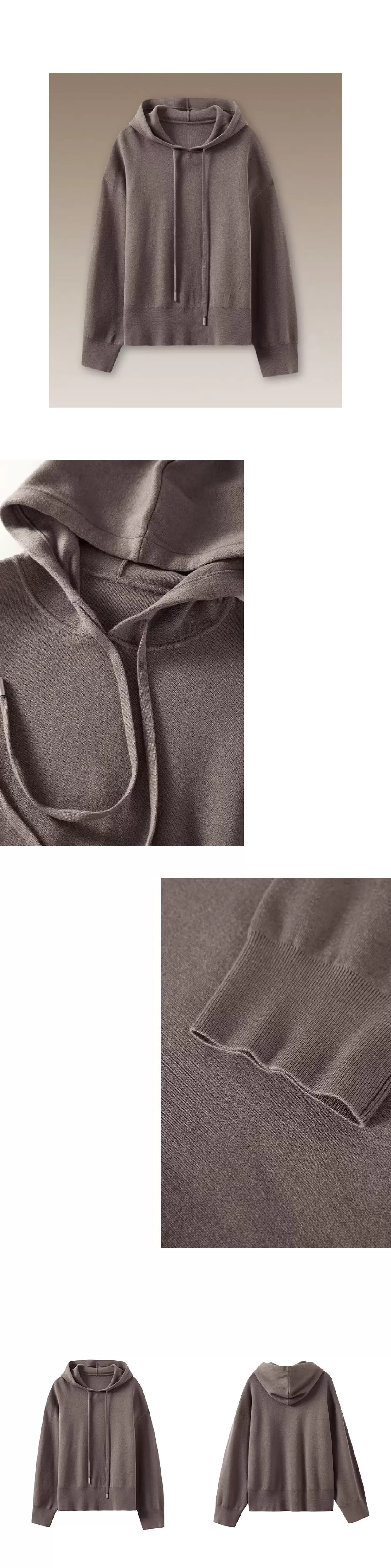 遠紅外線升溫科技纖維可機洗立體連帽寬鬆針織顯瘦上衣女,遠紅外線升溫科技纖維可機洗立體連帽寬鬆針織顯瘦上衣女,HBEW1140,遠紅外線升溫科技纖維可機洗立體連帽寬鬆針織顯瘦上衣女,連帽抽繩,舒適面料