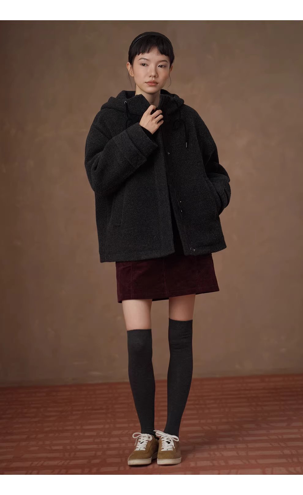 新篇章細軟坑條燈芯絨A字版型立體分割高腰顯瘦半身裙女,新篇章細軟坑條燈芯絨A字版型立體分割高腰顯瘦半身裙女,HBEW2040,新篇章細軟坑條燈芯絨A字版型立體分割高腰顯瘦半身裙女,復古甜美,燈芯絨