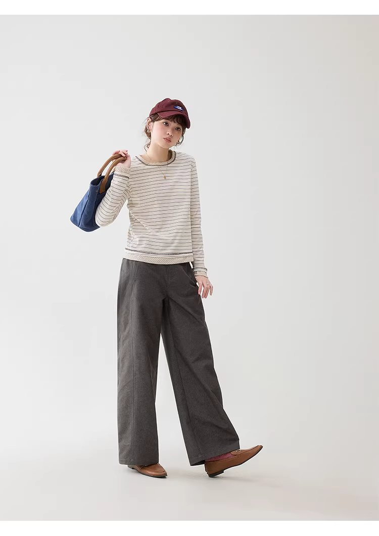 波點拼接圓領條紋T恤女26春季新款短長袖上衣,波點拼接圓領條紋T恤女26春季新款短長袖上衣,HBFS1008,波點拼接圓領條紋T恤女26春季新款短長袖上衣,波點拼接,青春休閒