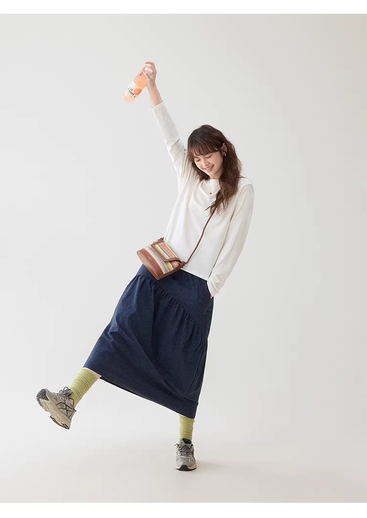 純色圓領微蝙蝠袖T恤女26春季新款寬鬆百搭上衣,純色圓領微蝙蝠袖T恤女26春季新款寬鬆百搭上衣,HBFS1041,純色圓領微蝙蝠袖T恤女26春季新款寬鬆百搭上衣,必備單品,舒適面料