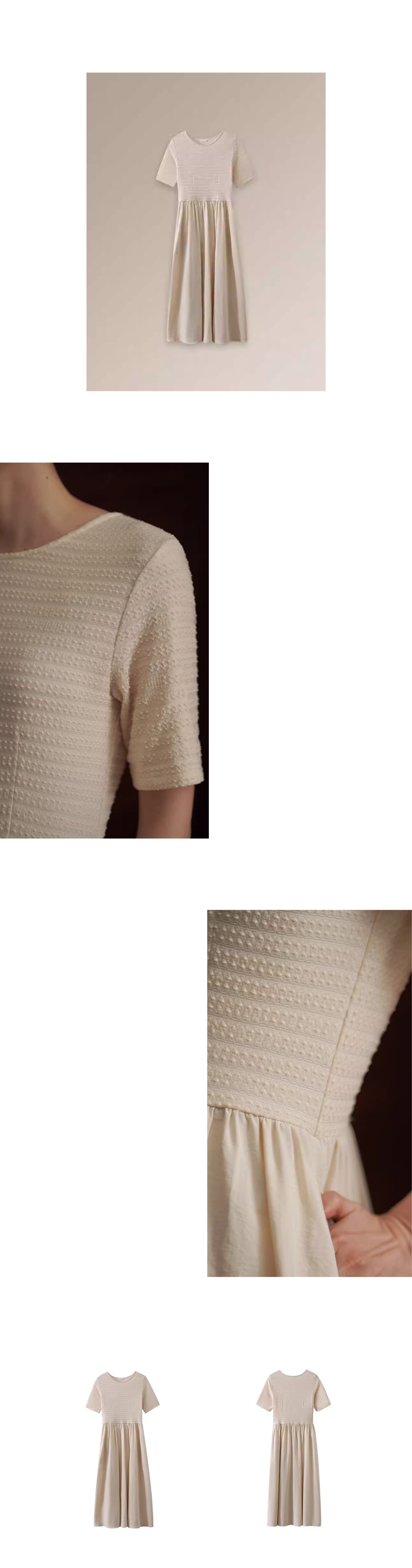 溫柔碰撞立體提花織造拼接棉感蓬蓬裙擺顯瘦洋裝,溫柔碰撞立體提花織造拼接棉感蓬蓬裙擺顯瘦洋裝,HBFS7031,溫柔碰撞立體提花織造拼接棉感蓬蓬裙擺顯瘦洋裝,混紡垂墜,高腰修飾