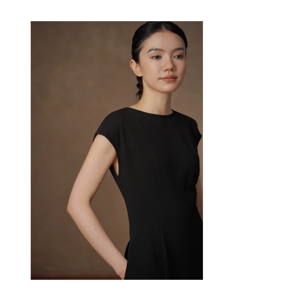 高定級小黑裙合身剪裁收腰顯瘦小飛袖通勤西裝洋裝女,高定級小黑裙合身剪裁收腰顯瘦小飛袖通勤西裝洋裝女,HBFS7110,高定級小黑裙合身剪裁收腰顯瘦小飛袖通勤西裝洋裝女,收腰顯瘦,合身飛袖