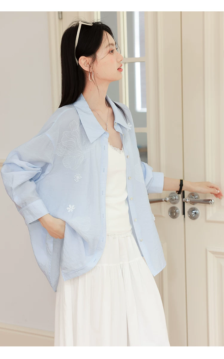 大尺碼胖胖襯衫外套女長袖薄款防曬衣女2026新款蕾絲花朵上衣,大尺碼胖胖襯衫外套女長袖薄款防曬衣女2026新款蕾絲花朵上衣,HBFS1199,大尺碼胖胖襯衫外套女長袖薄款防曬衣女2026新款蕾絲花朵上衣,花朵點綴,輕薄防曬