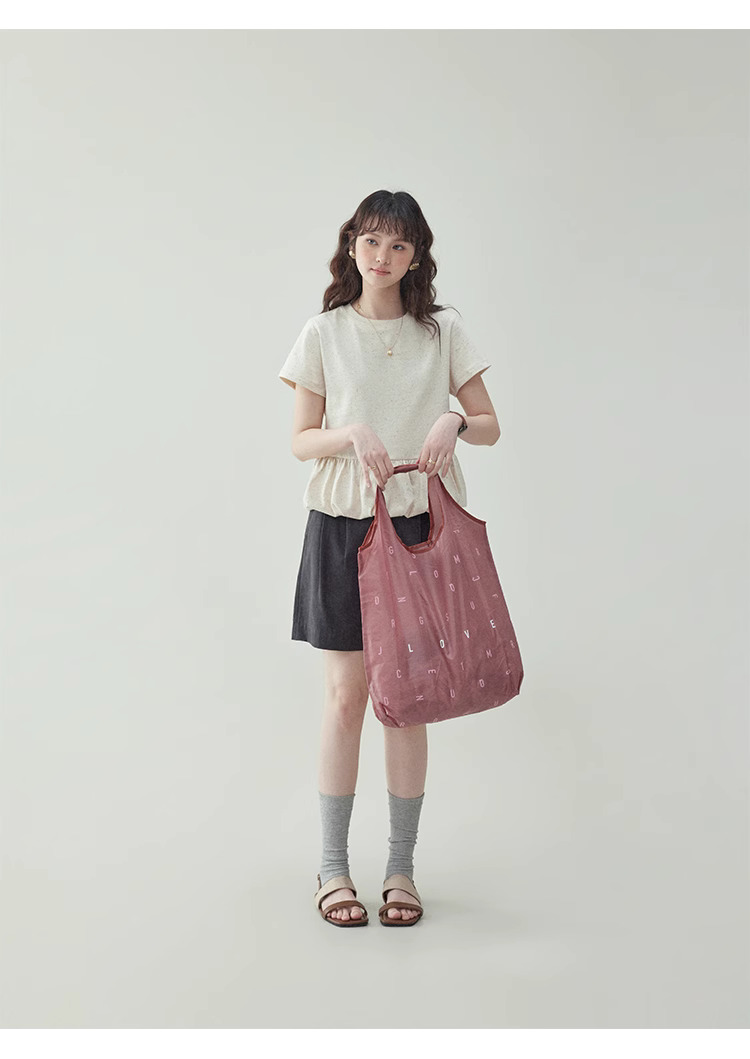 設計感彩點花苞短袖t卹女款夏季新款減齡短版上衣