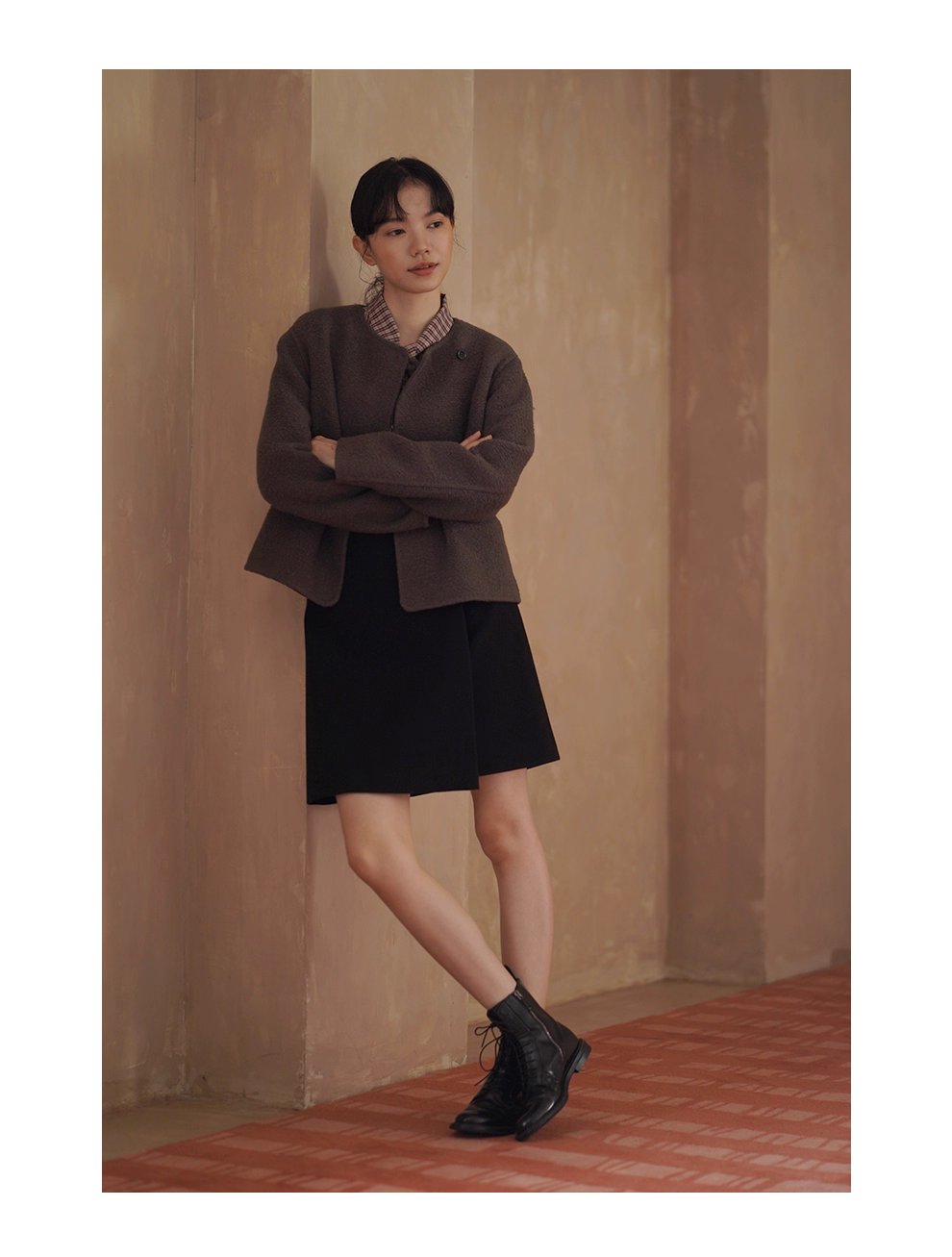 驚喜紅格紋襯衫柔軟100棉飄帶領結疊穿寬鬆顯瘦通勤上衣,驚喜紅格紋襯衫柔軟100棉飄帶領結疊穿寬鬆顯瘦通勤上衣,HBEW1121,驚喜紅格紋襯衫柔軟100棉飄帶領結疊穿寬鬆顯瘦通勤上衣,領結造型,全棉面料