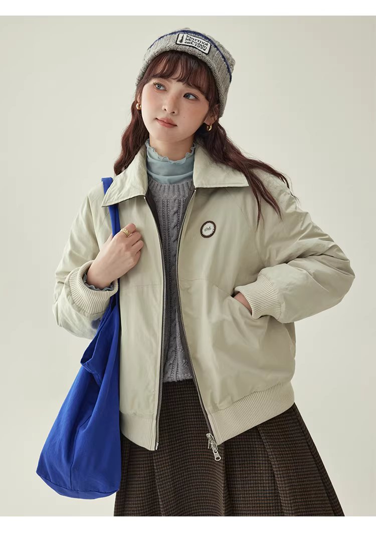 時尚雙面穿間棉絎繡外套女冬季新款百搭長袖上衣,時尚雙面穿間棉絎繡外套女冬季新款百搭長袖上衣,HBEW5104,時尚雙面穿間棉絎繡外套女冬季新款百搭長袖上衣,雙面穿,波浪車線