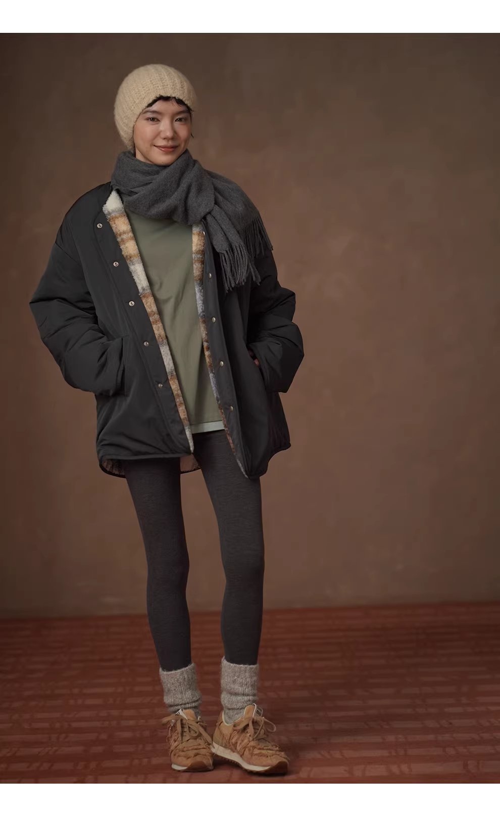 浮萍奶油長袖T假兩件撞色拼接寬鬆圓領內搭顯瘦休閒上衣,浮萍奶油長袖T假兩件撞色拼接寬鬆圓領內搭顯瘦休閒上衣,HBEW1171,浮萍奶油長袖T假兩件撞色拼接寬鬆圓領內搭顯瘦休閒上衣,假兩件式,舒適面料