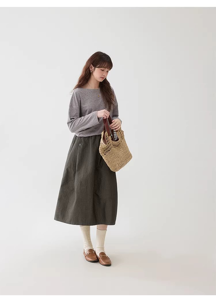 不規則蝙蝠袖暗條紋T恤女春季新款寬鬆小眾上衣,不規則蝙蝠袖暗條紋T恤女春季新款寬鬆小眾上衣,HBFS1005,不規則蝙蝠袖暗條紋T恤女春季新款寬鬆小眾上衣,蝙蝠袖型,天絲混紡