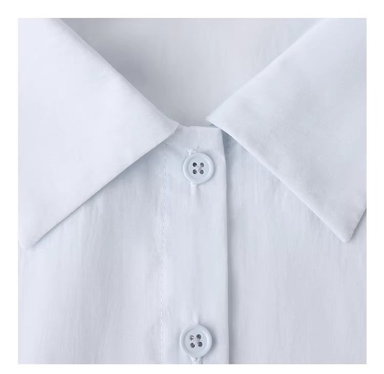 純色繫帶收腰大擺洋裝女26夏季新款polo領長裙,純色繫帶收腰大擺洋裝女26夏季新款polo領長裙,HBFS7017,純色繫帶收腰大擺洋裝女26夏季新款polo領長裙,襯衫洋裝,天絲混棉