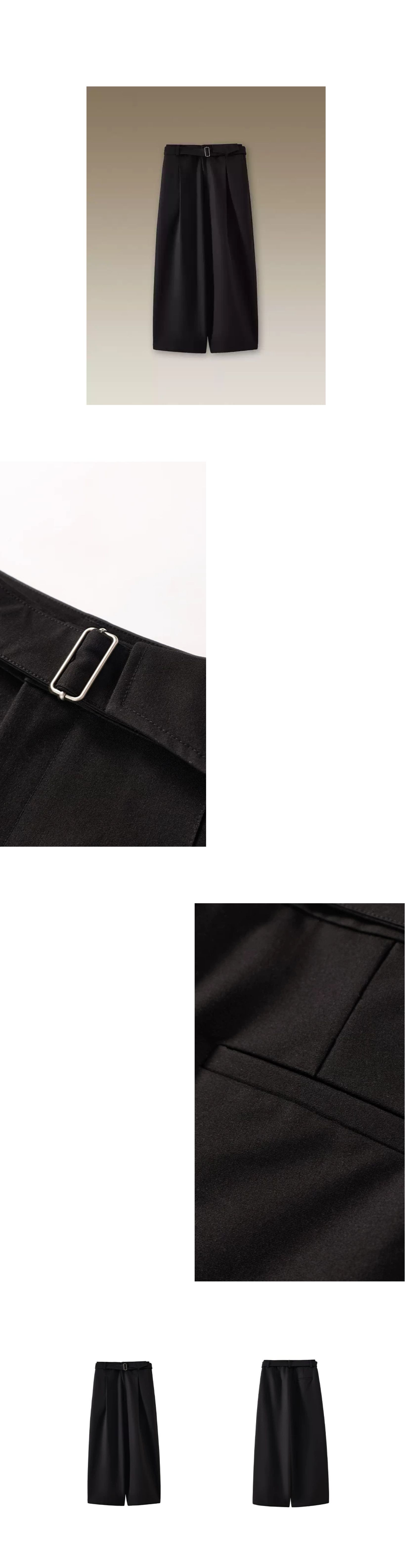 顯瘦亟需不挑人俐落簡約寬鬆高腰袋蓋通勤八分寬褲女,顯瘦亟需不挑人俐落簡約寬鬆高腰袋蓋通勤八分寬褲女,HBFS3025,顯瘦亟需不挑人俐落簡約寬鬆高腰袋蓋通勤八分寬褲女,親膚耐洗,調節腰圍