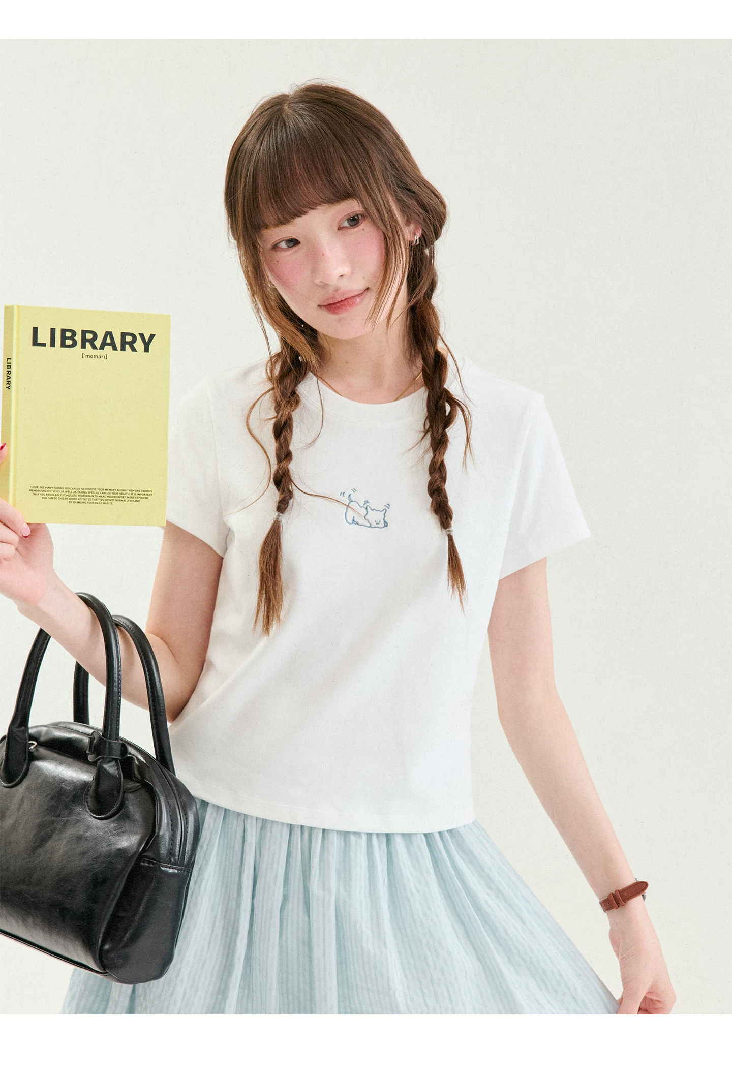 卡通小狗刺繡短白色T恤女夏新款簡約短袖上衣,卡通小狗刺繡短白色T恤女夏新款簡約短袖上衣,HBFS1363,卡通小狗刺繡短白色T恤女夏新款簡約短袖上衣,小狗刺繡,舒適面料