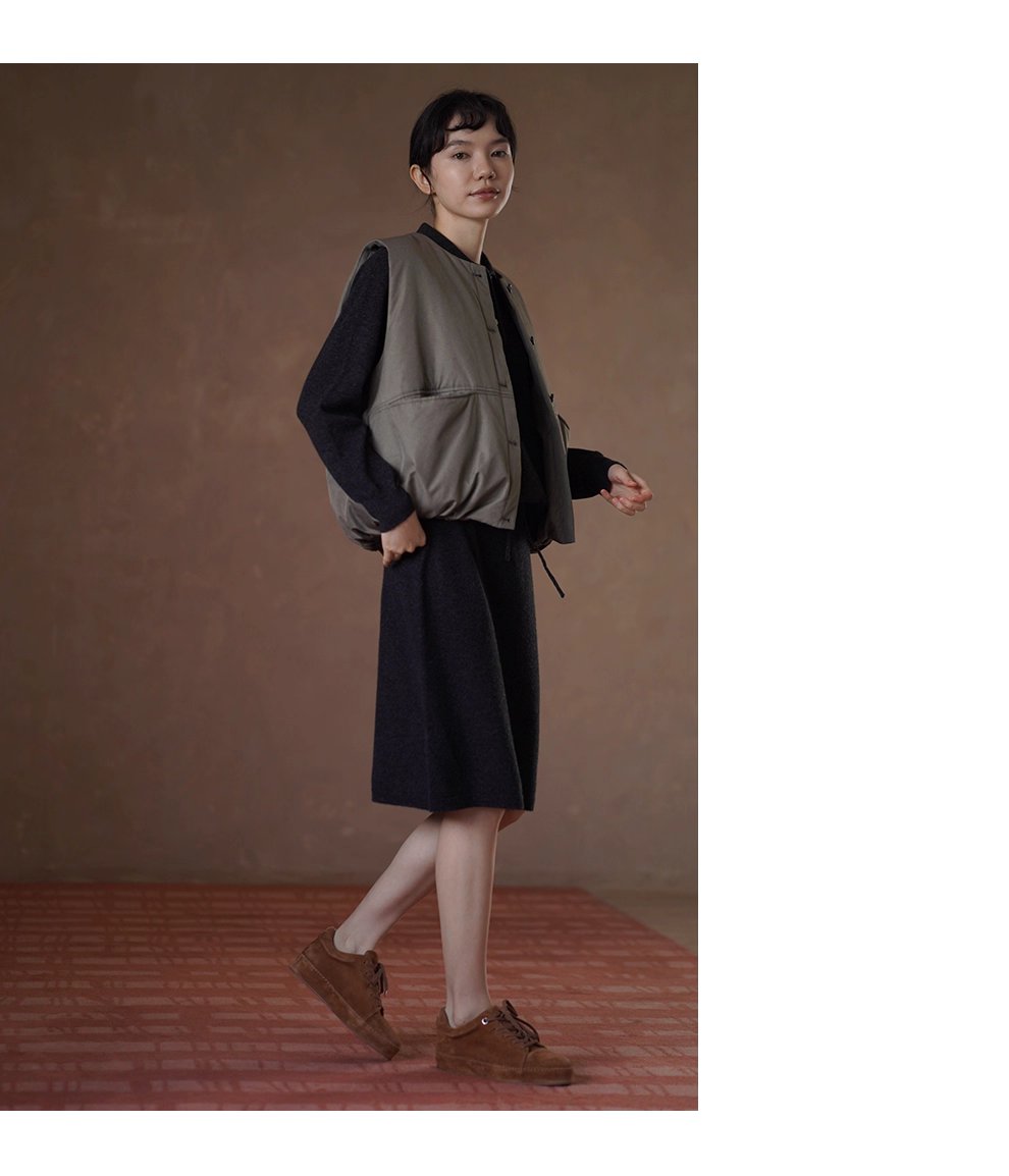 輕量保暖馬甲寬鬆H身型短款疊穿搭檔休閒圓領棉服外套女