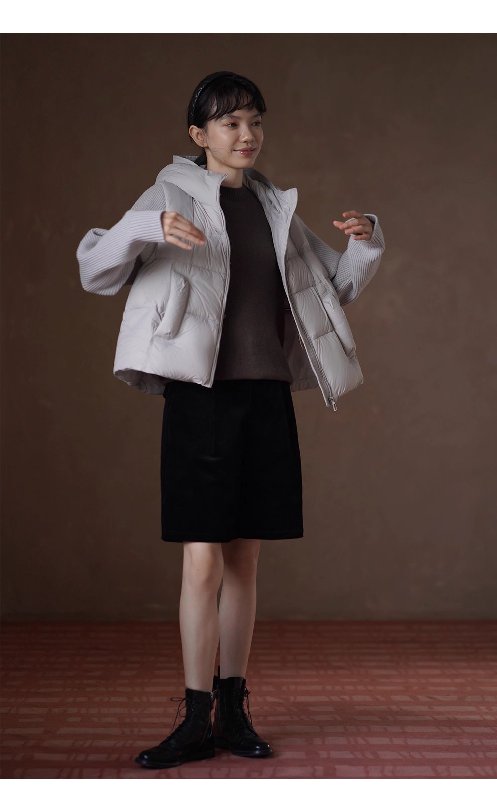 閉眼入基本款100綿羊毛寬鬆圓領柔軟內搭顯瘦針織上衣女