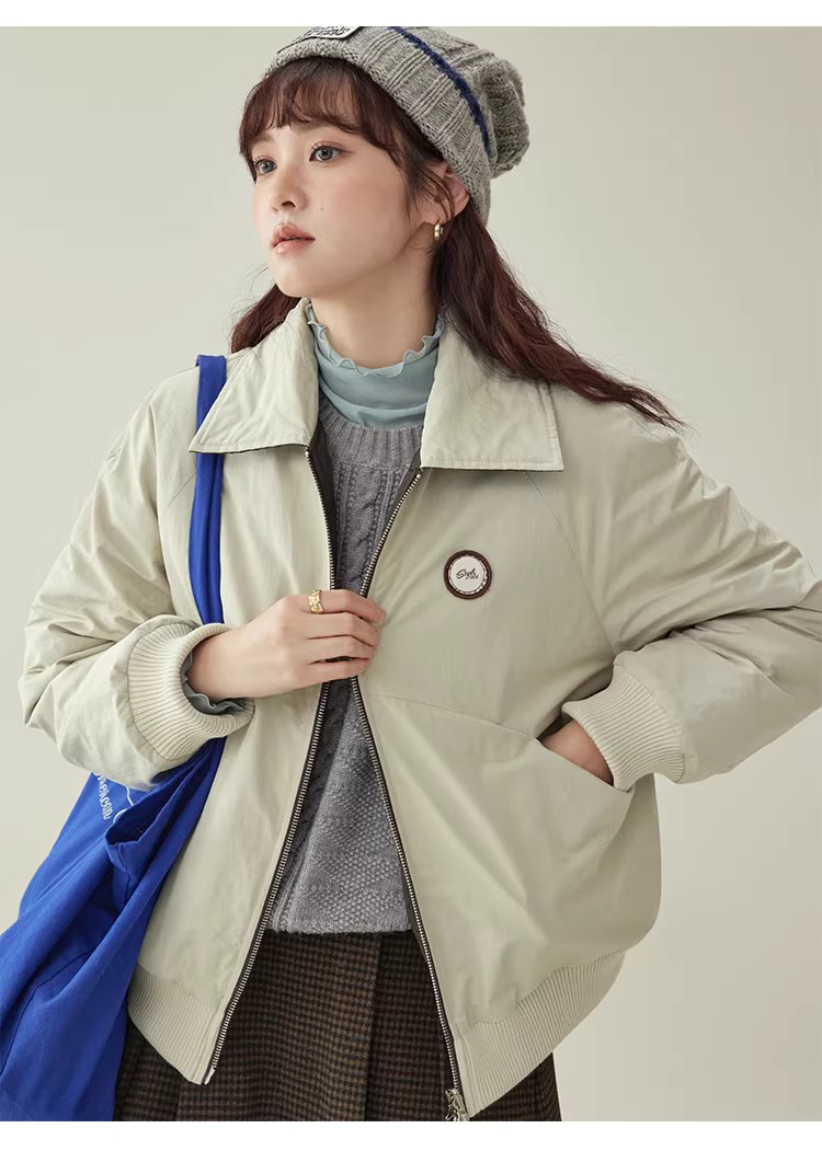 時尚雙面穿間棉絎繡外套女冬季新款百搭長袖上衣,時尚雙面穿間棉絎繡外套女冬季新款百搭長袖上衣,HBEW5104,時尚雙面穿間棉絎繡外套女冬季新款百搭長袖上衣,雙面穿,波浪車線