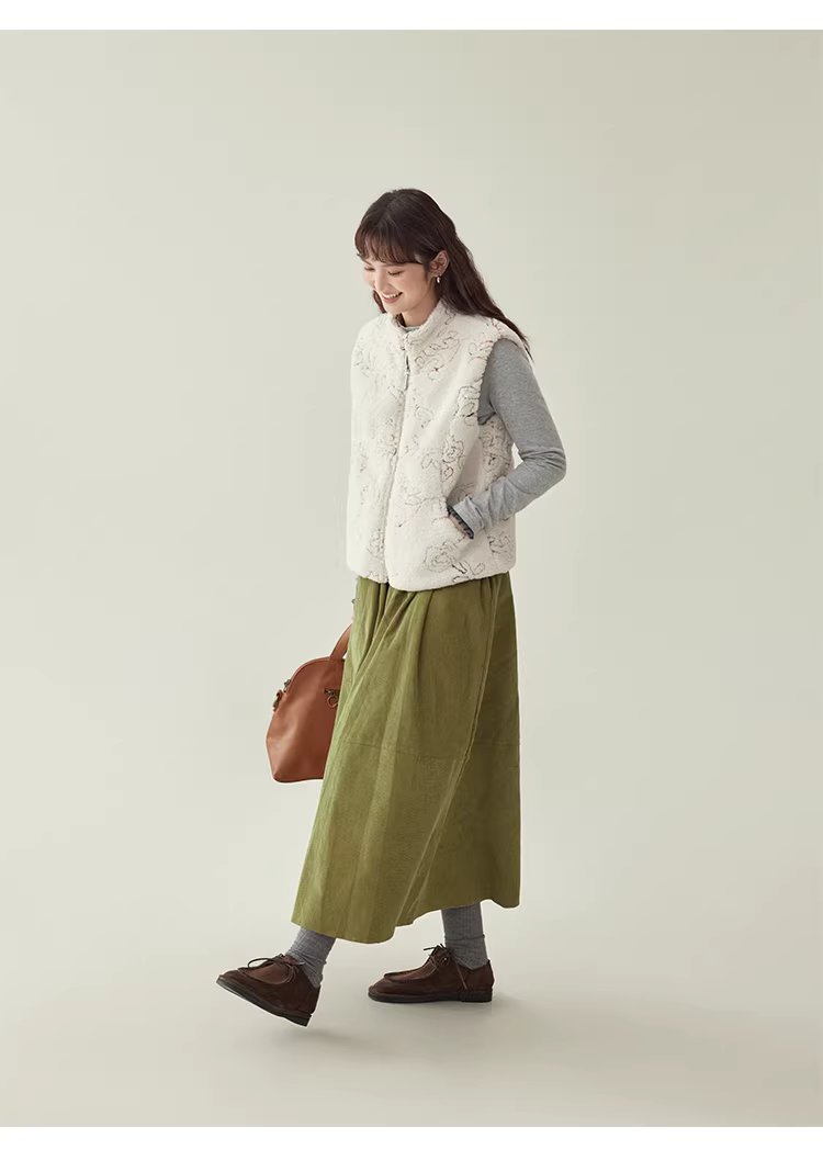 卡其綠燈芯絨高腰半身裙女25冬季新款純棉a字中長裙,卡其綠燈芯絨高腰半身裙女25冬季新款純棉a字中長裙,HBEW2032,卡其綠燈芯絨高腰半身裙女25冬季新款純棉a字中長裙,A字裙型,燈芯絨