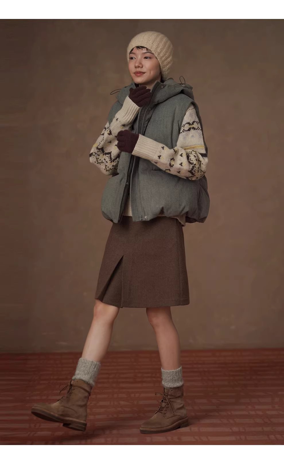 復古麋鹿100羊毛寬鬆H版落肩袖大翻領流蘇綁帶門衫毛衣,復古麋鹿100羊毛寬鬆H版落肩袖大翻領流蘇綁帶門衫毛衣,HBEW1182,復古麋鹿100羊毛寬鬆H版落肩袖大翻領流蘇綁帶門衫毛衣,大翻領設計,羊毛100%