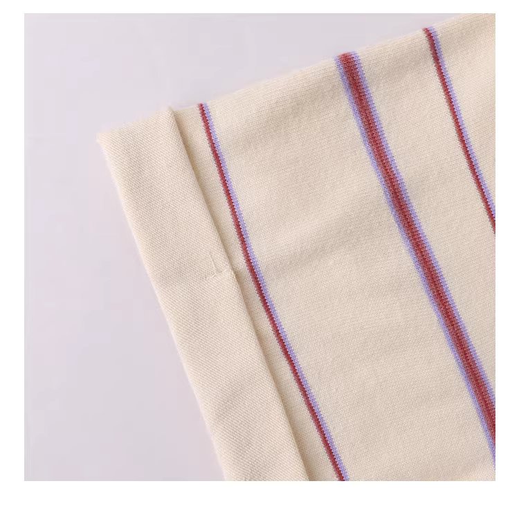 多巴胺撞色條紋落肩短袖T恤女夏季新款甜美圓領上衣,多巴胺撞色條紋落肩短袖T恤女夏季新款甜美圓領上衣,HBFS1050,多巴胺撞色條紋落肩短袖T恤女夏季新款甜美圓領上衣,撞色橫紋,舒適面料