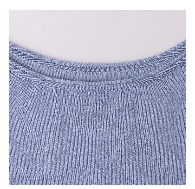 純色小一字領側開叉針織衫女夏新款慵懶顯瘦短袖上衣,純色小一字領側開叉針織衫女夏新款慵懶顯瘦短袖上衣,HBFS1051,純色小一字領側開叉針織衫女夏新款慵懶顯瘦短袖上衣,側邊開衩,薄款針織