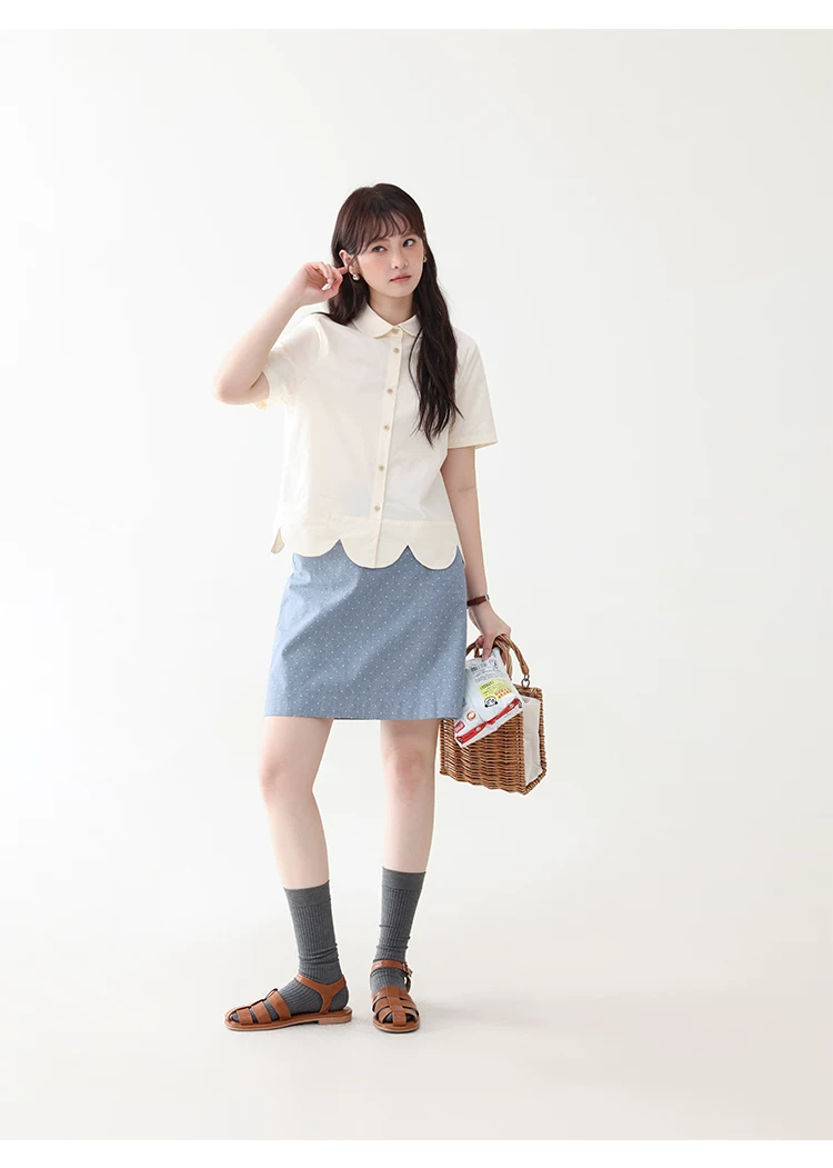 小眾藍色高腰波點a字半身裙女夏季新款顯瘦純棉短裙,小眾藍色高腰波點a字半身裙女夏季新款顯瘦純棉短裙,HBFS2024,小眾藍色高腰波點a字半身裙女夏季新款顯瘦純棉短裙,甜美波點,全棉面料