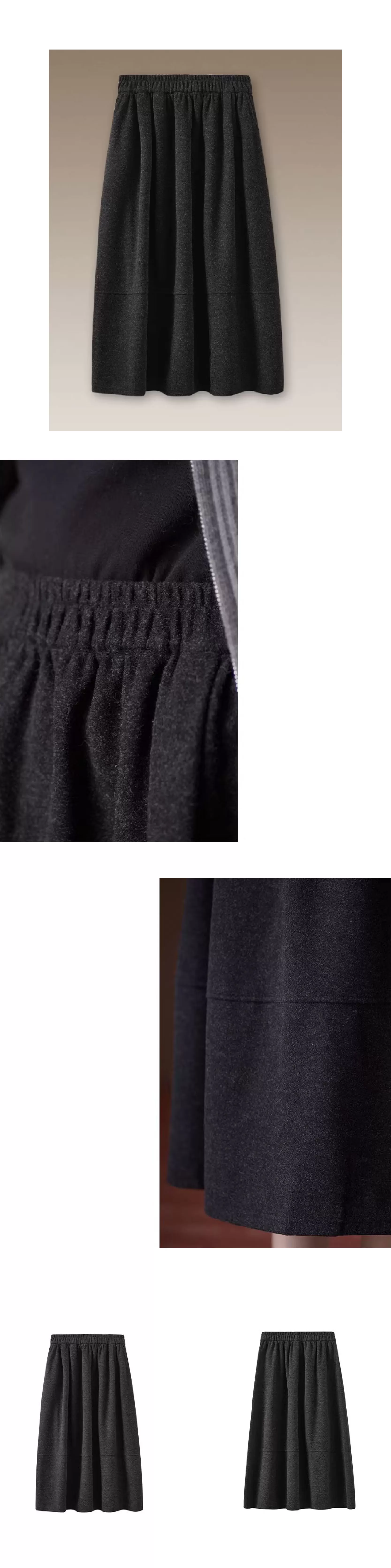 暖冬日常加厚呢料黃金分割剪裁鬆緊高腰顯瘦A字半身裙女,暖冬日常加厚呢料黃金分割剪裁鬆緊高腰顯瘦A字半身裙女,HBEW2033,暖冬日常加厚呢料黃金分割剪裁鬆緊高腰顯瘦A字半身裙女,高腰腿長,毛呢面料