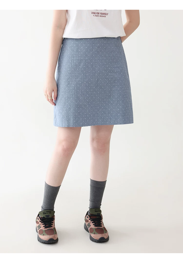 小眾藍色高腰波點a字半身裙女夏季新款顯瘦純棉短裙,小眾藍色高腰波點a字半身裙女夏季新款顯瘦純棉短裙,HBFS2024,小眾藍色高腰波點a字半身裙女夏季新款顯瘦純棉短裙,甜美波點,全棉面料