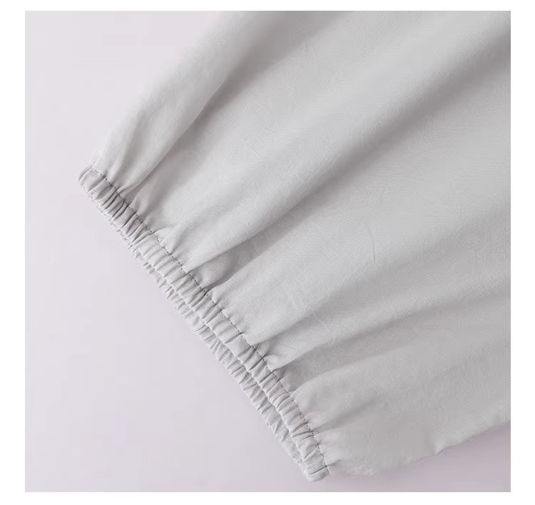 小眾褶皺收腰顯瘦洋裝女夏季新款純棉短袖長裙,小眾褶皺收腰顯瘦洋裝女夏季新款純棉短袖長裙,HBFS7019,小眾褶皺收腰顯瘦洋裝女夏季新款純棉短袖長裙,褶皺收腰,全棉面料