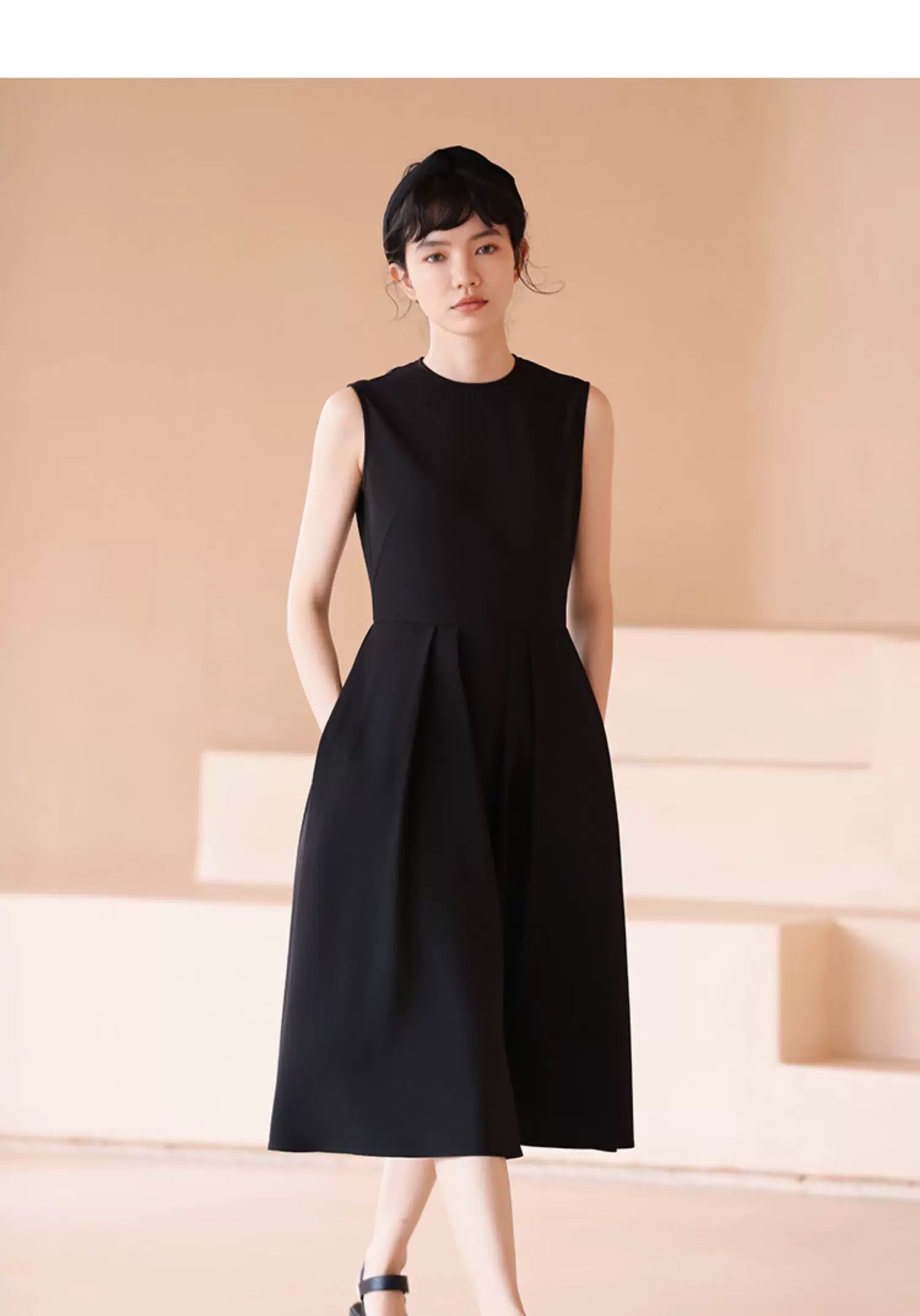 春季新款法式復古壓褶收腰赫本小黑裙氣質長洋裝女,春季新款法式復古壓褶收腰赫本小黑裙氣質長洋裝女,HBFS7151,春季新款法式復古壓褶收腰赫本小黑裙氣質長洋裝女,法式復古,壓褶收腰