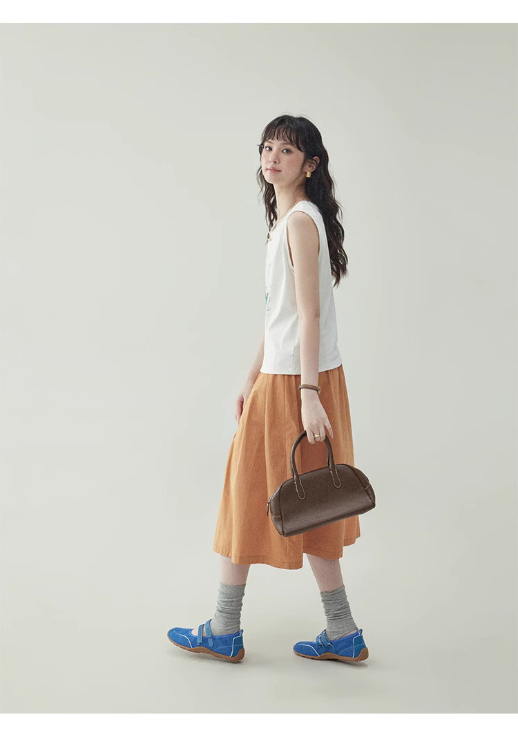 韓系花朵印花背心T恤女25夏季新款蕾絲無袖上衣