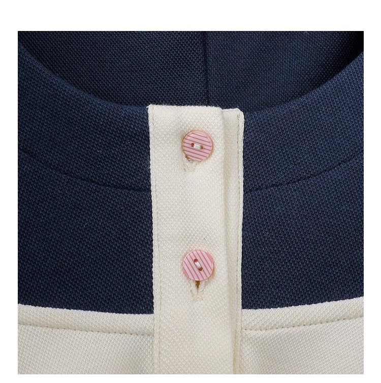 撞色插肩長袖連帽衛衣T恤女25秋季新款減齡上衣