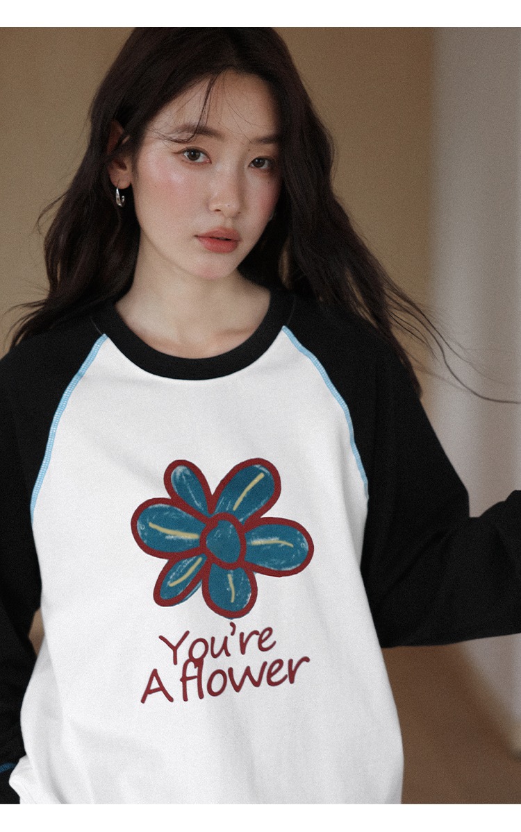 大尺碼插肩袖T恤女白色打底衫2025新款休閒上衣