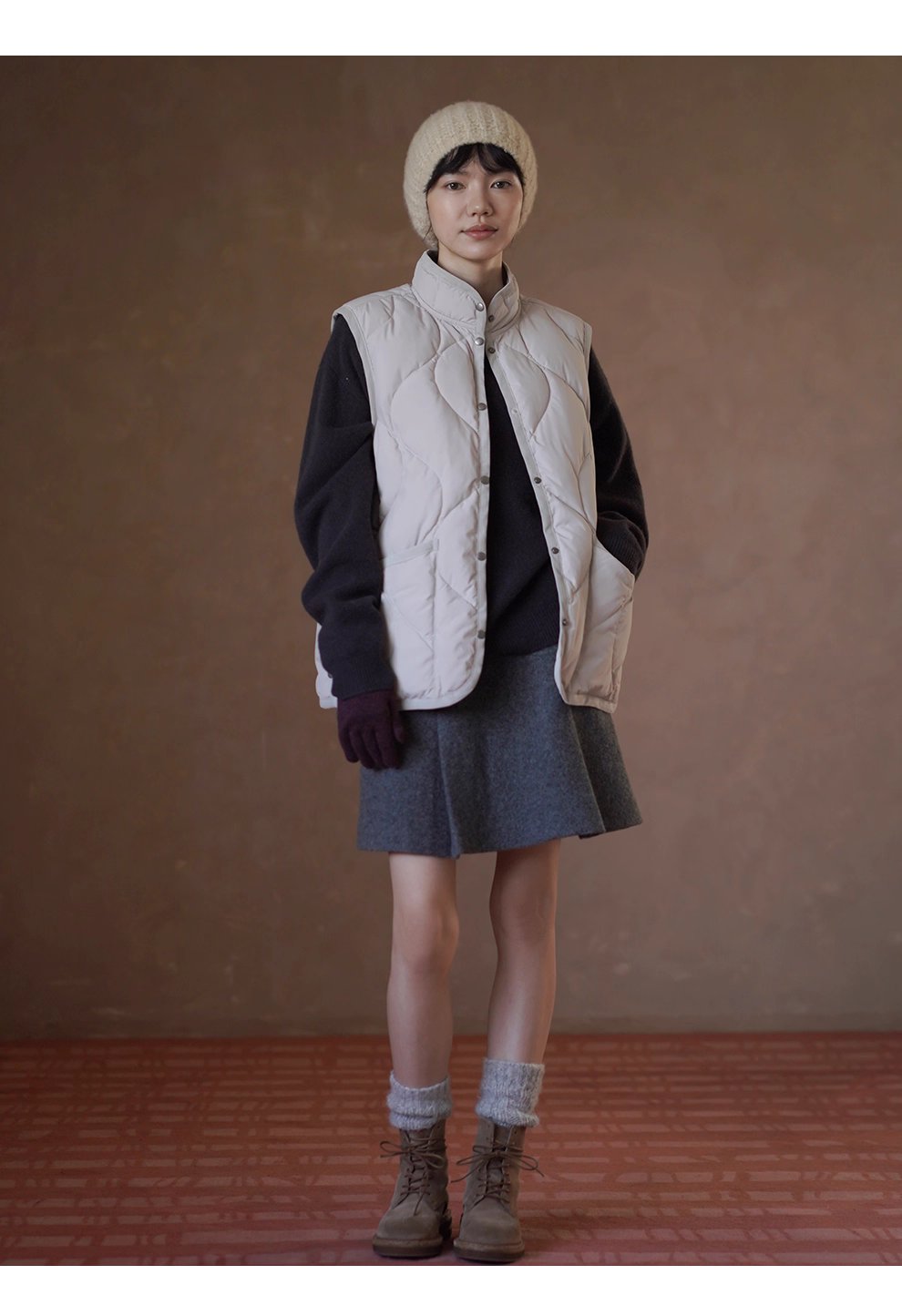 高羊毛粗呢料挺括厚實A字高腰工字褶顯瘦短款半身裙女,高羊毛粗呢料挺括厚實A字高腰工字褶顯瘦短款半身裙女,HBEW2025,高羊毛粗呢料挺括厚實A字高腰工字褶顯瘦短款半身裙女,工字壓褶,羊毛混紡