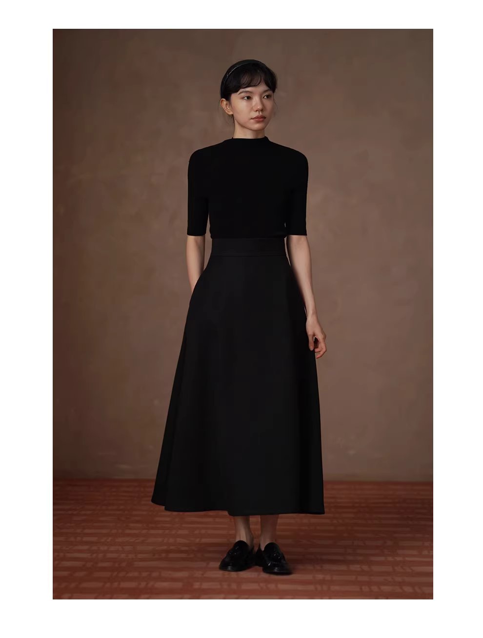 優雅起舞高質斜紋布料A字顯瘦裙擺長通勤高腰半身裙女,優雅起舞高質斜紋布料A字顯瘦裙擺長通勤高腰半身裙女,HBEW2026,優雅起舞高質斜紋布料A字顯瘦裙擺長通勤高腰半身裙女,通勤俐落,斜紋面料