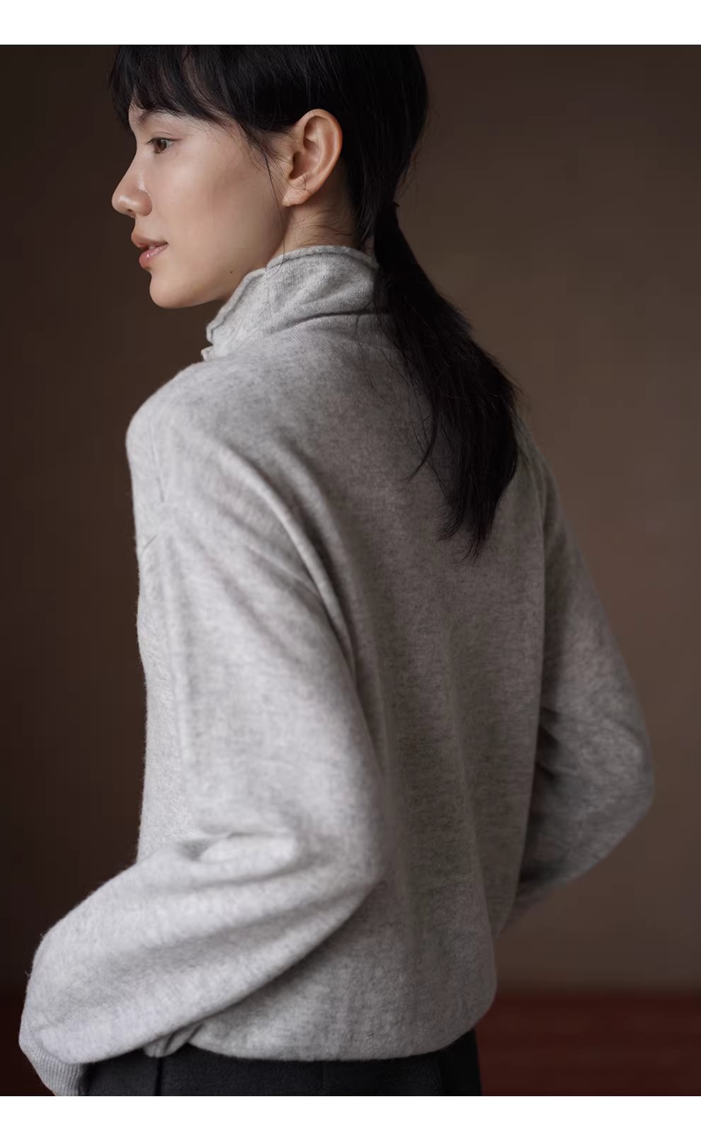 清冷柔霧敲細60s羊毛混紡立領紐扣設計開門襟通勤毛衣女,清冷柔霧敲細60s羊毛混紡立領紐扣設計開門襟通勤毛衣女,HBEW1136,清冷柔霧敲細60s羊毛混紡立領紐扣設計開門襟通勤毛衣女,排扣立領,羊毛100%