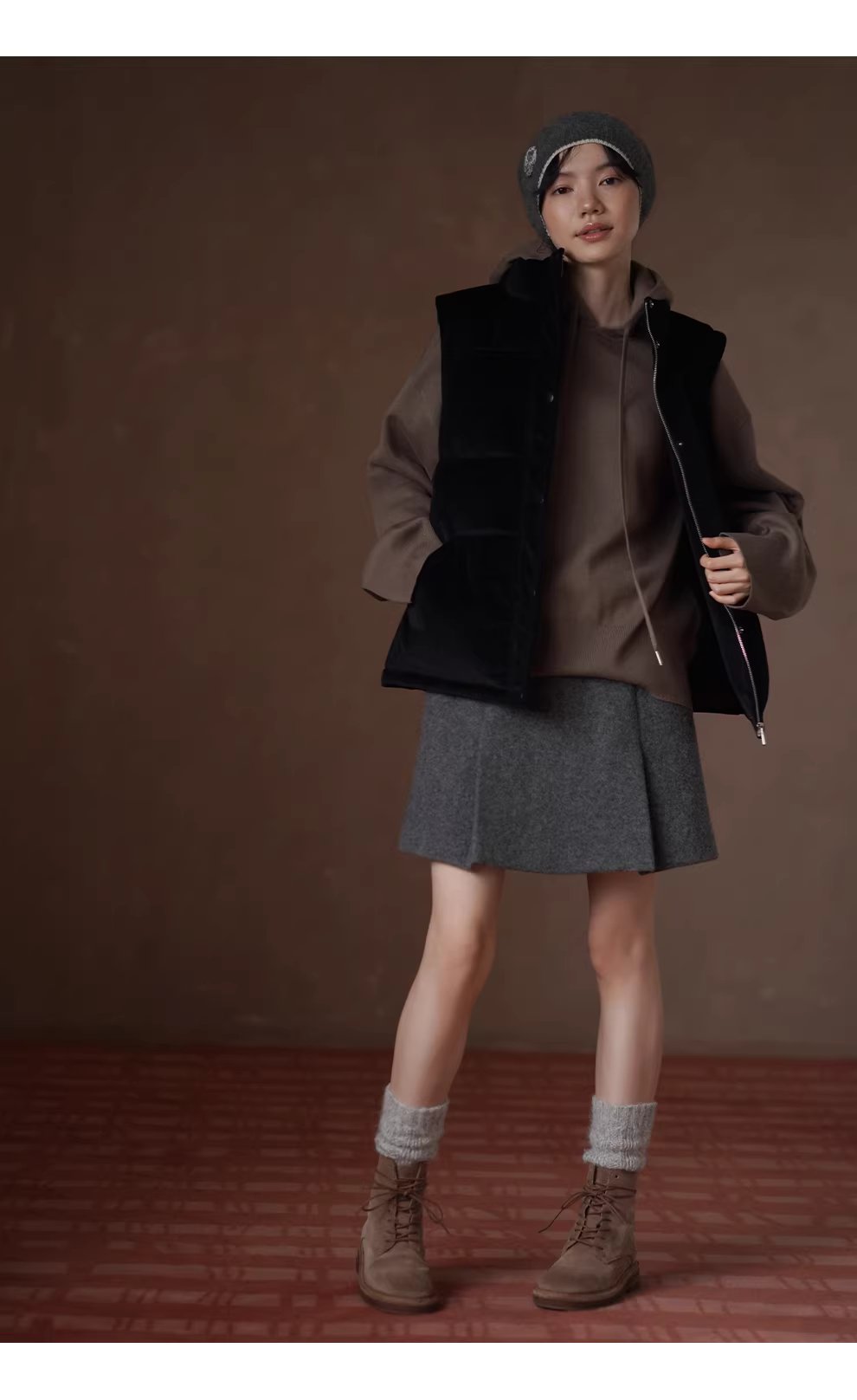 遠紅外線升溫科技纖維可機洗立體連帽寬鬆針織顯瘦上衣女,遠紅外線升溫科技纖維可機洗立體連帽寬鬆針織顯瘦上衣女,HBEW1140,遠紅外線升溫科技纖維可機洗立體連帽寬鬆針織顯瘦上衣女,連帽抽繩,舒適面料