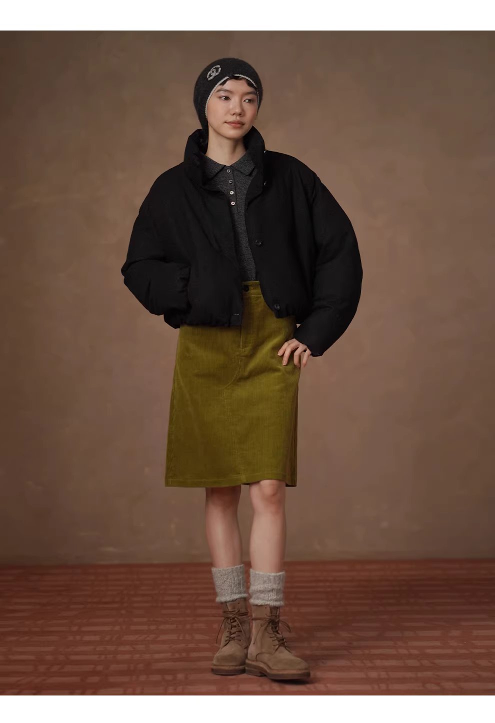 苔蘚畫廊細膩坑條100棉燈芯絨半身裙高腰顯瘦微A裙女,苔蘚畫廊細膩坑條100棉燈芯絨半身裙高腰顯瘦微A裙女,HBEW2038,苔蘚畫廊細膩坑條100棉燈芯絨半身裙高腰顯瘦微A裙女,A字裙型,燈芯絨