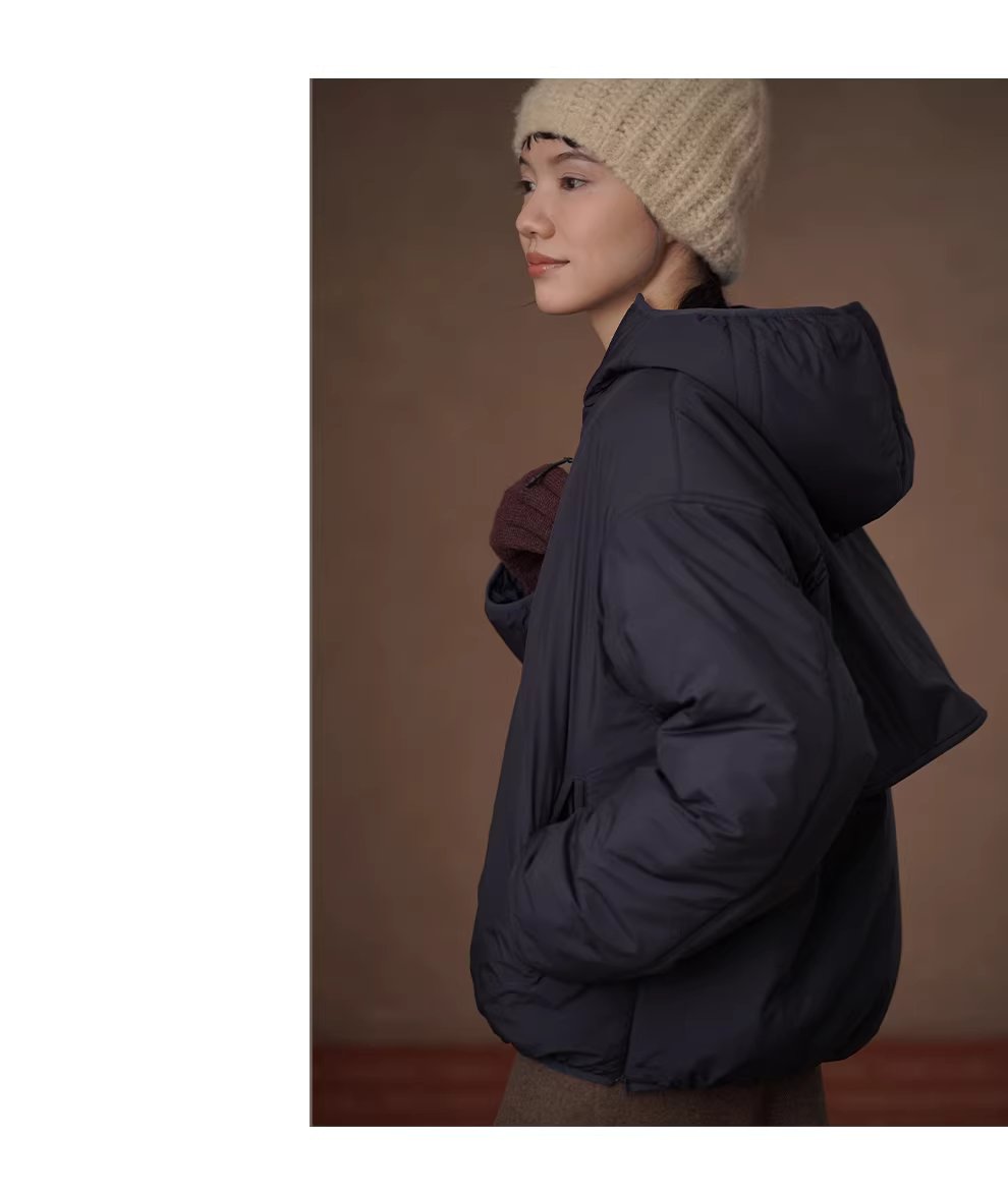 戶外愛好者狂熱一體成型連帽棉衣疊穿寬鬆保暖休閒上衣女,戶外愛好者狂熱一體成型連帽棉衣疊穿寬鬆保暖休閒上衣女,HBEW1183,戶外愛好者狂熱一體成型連帽棉衣疊穿寬鬆保暖休閒上衣女,半開連帽,輕薄舒適