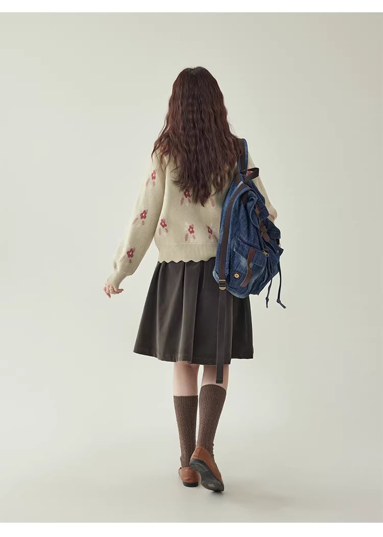 漸層小花加厚毛衣開襟衫女冬季新款蕾絲單排扣上衣,漸層小花加厚毛衣開襟衫女冬季新款蕾絲單排扣上衣,HBEW1196,漸層小花加厚毛衣開襟衫女冬季新款蕾絲單排扣上衣,花邊衣襬,小花針織