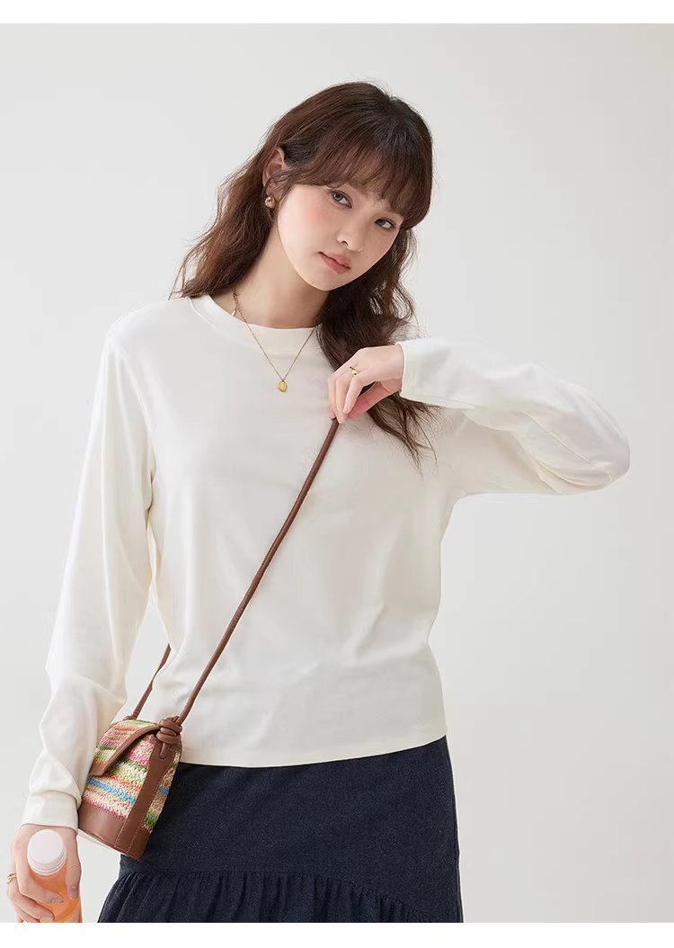 純色圓領微蝙蝠袖T恤女26春季新款寬鬆百搭上衣,純色圓領微蝙蝠袖T恤女26春季新款寬鬆百搭上衣,HBFS1041,純色圓領微蝙蝠袖T恤女26春季新款寬鬆百搭上衣,必備單品,舒適面料