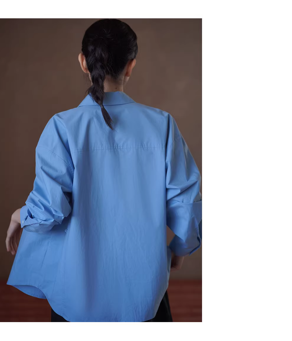 多元通勤挺括垂順萊賽爾棉混紡可調節紐扣收腰長袖襯衫,多元通勤挺括垂順萊賽爾棉混紡可調節紐扣收腰長袖襯衫,HBFS1076,多元通勤挺括垂順萊賽爾棉混紡可調節紐扣收腰長袖襯衫,材質舒適,鈕扣收腰