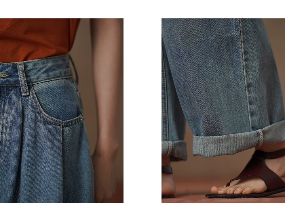 美式復古回潮柔軟水洗寬鬆立體顯瘦剪裁慵懶高腰牛仔褲,美式復古回潮柔軟水洗寬鬆立體顯瘦剪裁慵懶高腰牛仔褲,HBFS3029,美式復古回潮柔軟水洗寬鬆立體顯瘦剪裁慵懶高腰牛仔褲,硬挺適中,闊腿慵懶