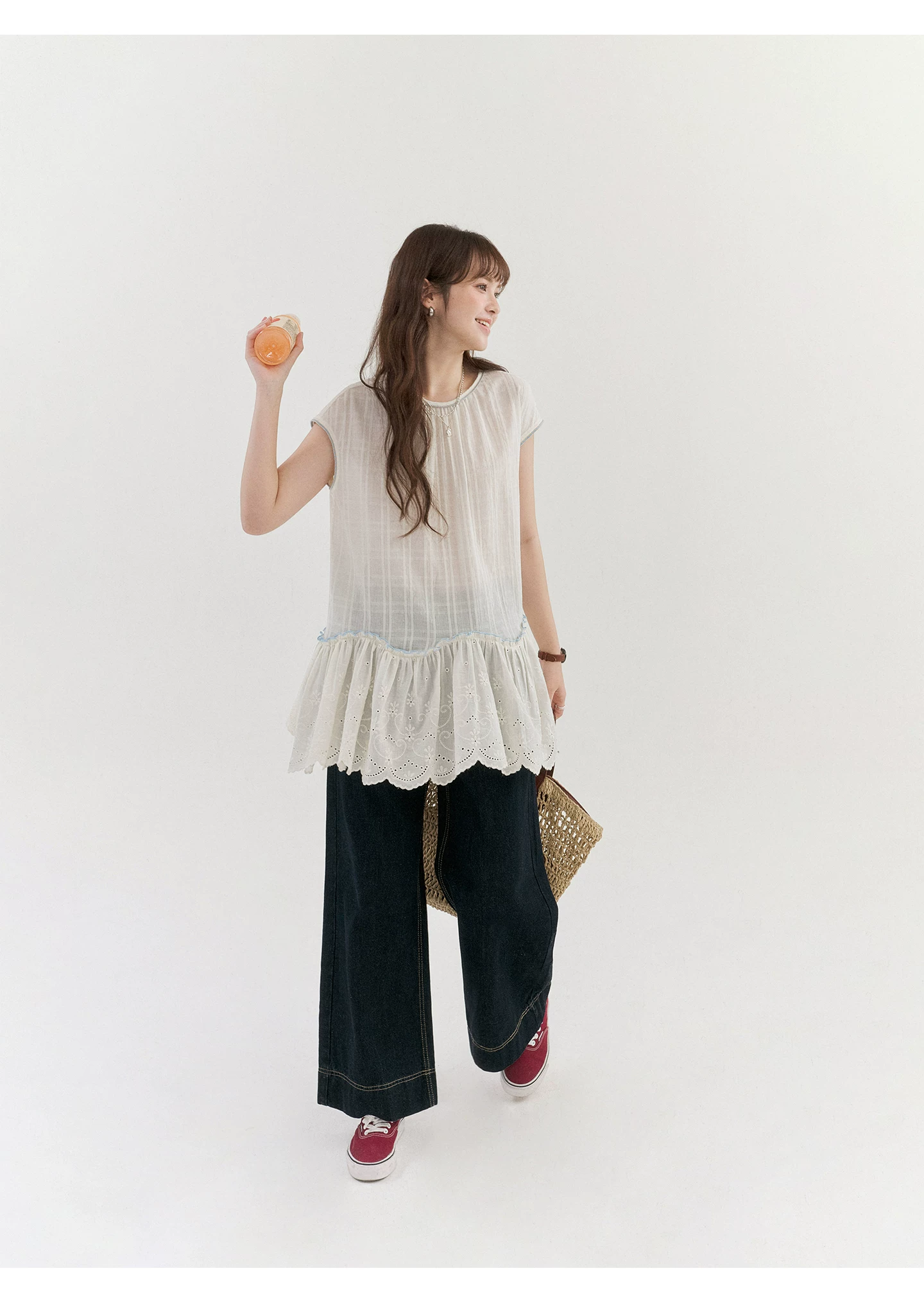 復古黑藍色高腰寬鬆牛仔褲女26夏季新款百搭直筒長褲,復古黑藍色高腰寬鬆牛仔褲女26夏季新款百搭直筒長褲,HBFS3083,復古黑藍色高腰寬鬆牛仔褲女26夏季新款百搭直筒長褲,高腰直筒,丹寧面料
