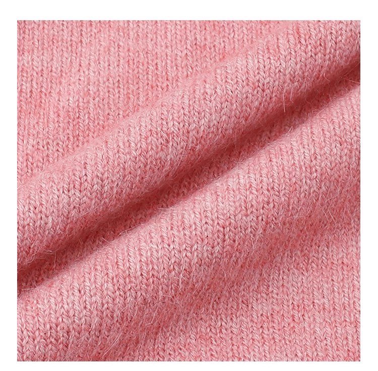 少女感粉紅花朵毛衣開襟女秋季新款寬鬆長袖上衣