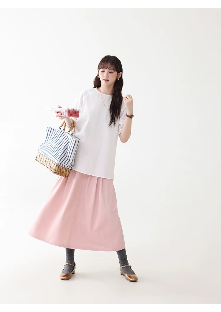 花邊領後排扣純棉襯衫女夏季新款設計感短袖上衣,花邊領後排扣純棉襯衫女夏季新款設計感短袖上衣,HBFS1107,花邊領後排扣純棉襯衫女夏季新款設計感短袖上衣,後背排扣,全棉面料