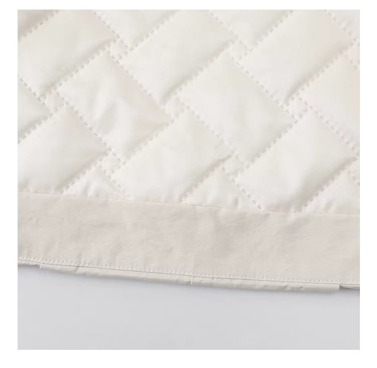 撞色單排扣落肩長袖保暖棉服外套女冬季寬鬆圓領上衣,撞色單排扣落肩長袖保暖棉服外套女冬季寬鬆圓領上衣,HBEW5129,撞色單排扣落肩長袖保暖棉服外套女冬季寬鬆圓領上衣,圓領排扣,格紋拼接