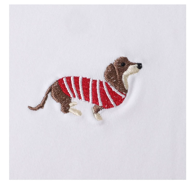 可愛小狗刺繡白色短袖T恤女26夏季新款時尚減齡上衣,可愛小狗刺繡白色短袖T恤女26夏季新款時尚減齡上衣,HBFS1099,可愛小狗刺繡白色短袖T恤女26夏季新款時尚減齡上衣,小狗刺繡,舒適面料