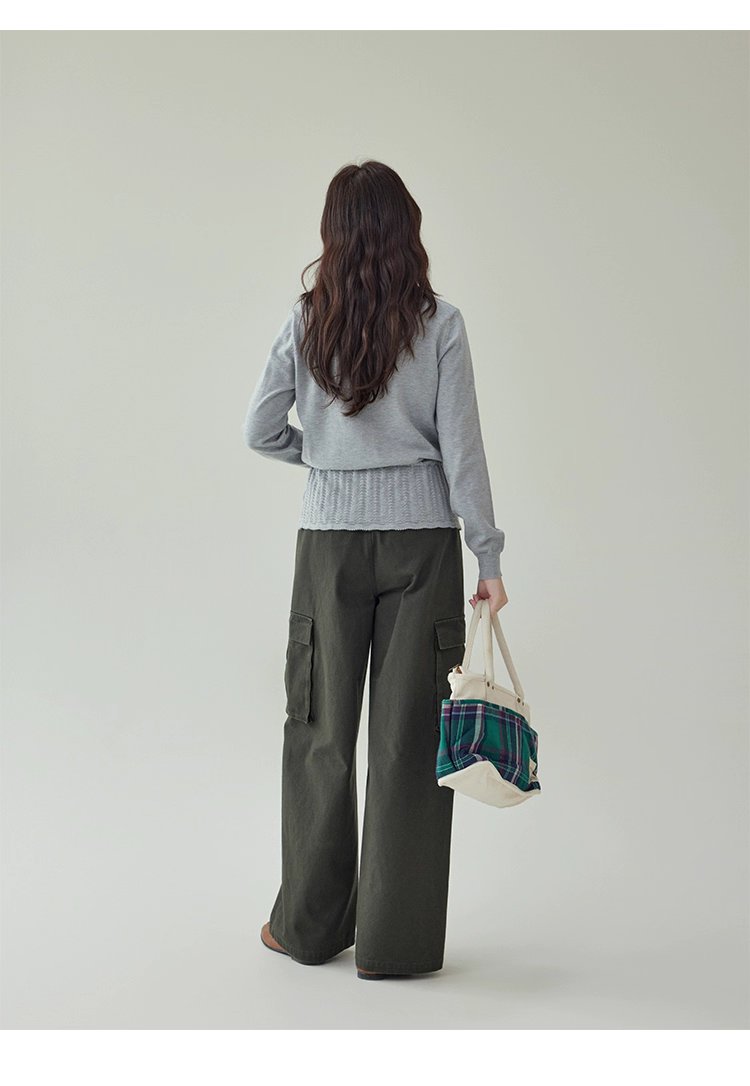 小眾抽繩提花下擺針織衫女秋季新款長袖內搭上衣,小眾抽繩提花下擺針織衫女秋季新款長袖內搭上衣,HBEW1094,小眾抽繩提花下擺針織衫女秋季新款長袖內搭上衣,簡約大方,抽繩衣襬