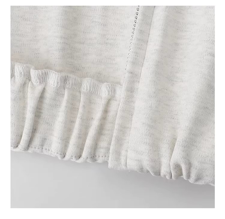 花苞下擺圓領衛衣外套女26春季新款刺繡拉鍊上衣,花苞下擺圓領衛衣外套女26春季新款刺繡拉鍊上衣,HBFS5001,花苞下擺圓領衛衣外套女26春季新款刺繡拉鍊上衣,刺繡細節,花苞衣襬